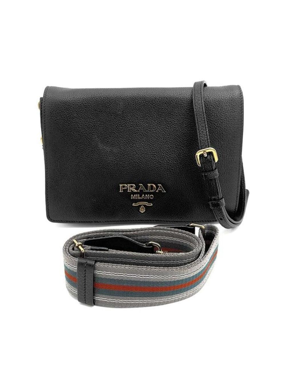 Prada Vitello Daino Tote And Shoulder #352624F56B